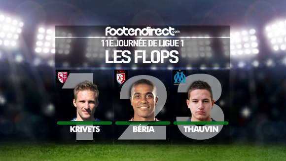 Flops 11e journée de Ligue 1