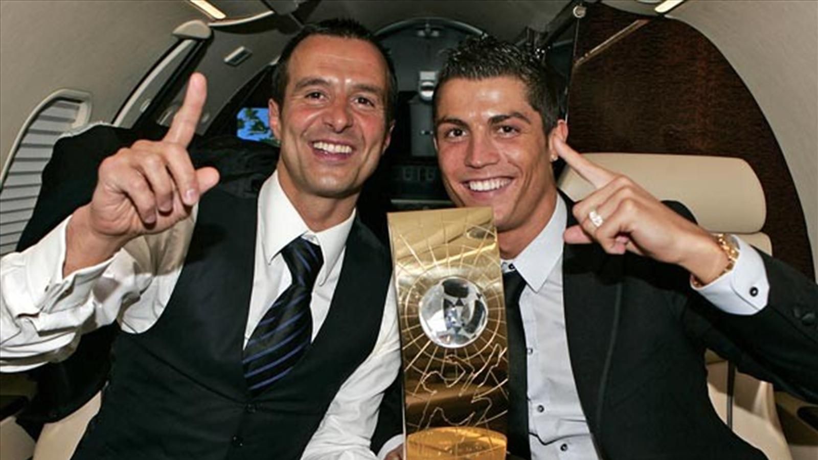 Jorge Mendes et Cristiano Ronaldo